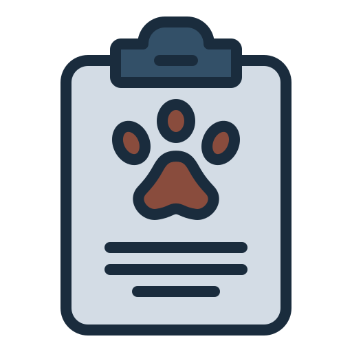 informe médico icono gratis