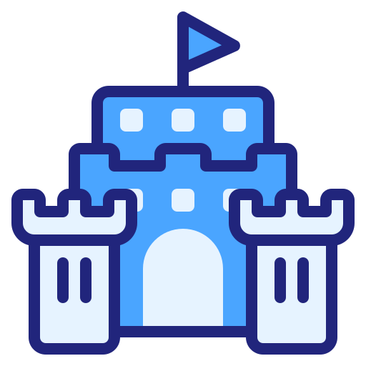 castillo icono gratis