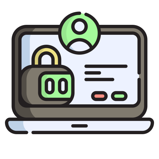 Online privacy - Free technology icons