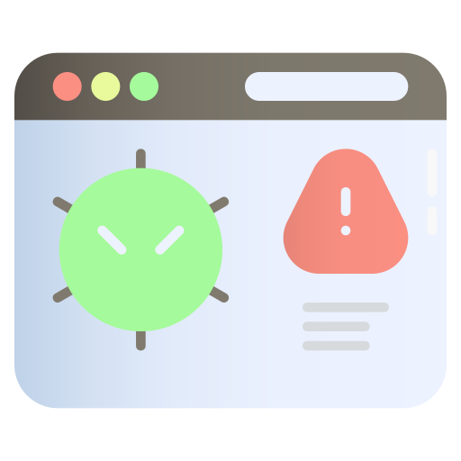 virus warnung kostenlos Icon virus warnung kostenlos Icon