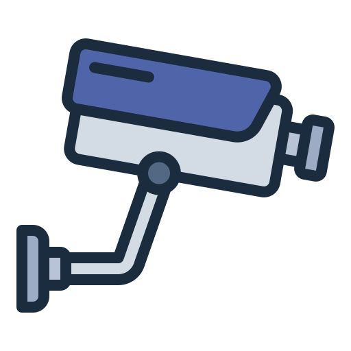 circuito cerrado de televisión icono gratis