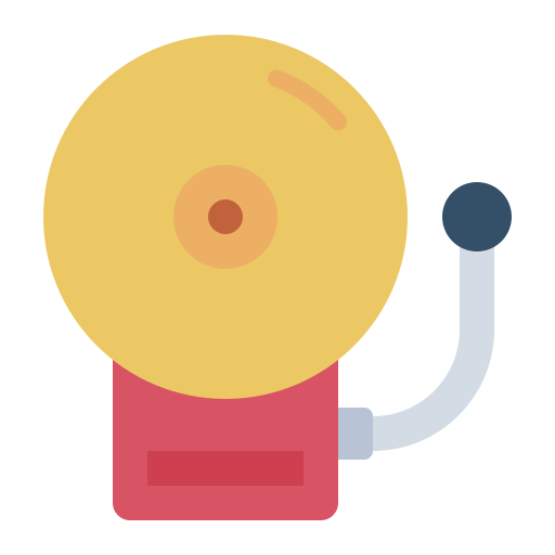 Alarm bell Generic Flat icon