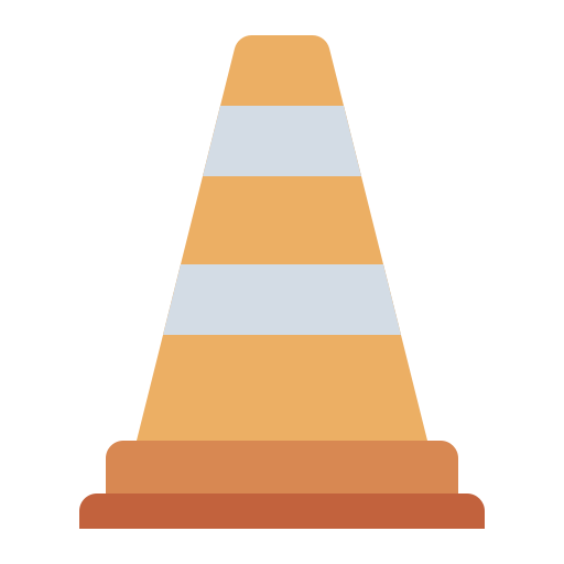 cône de signalisation Icône gratuit