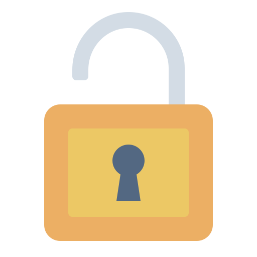 Unlock - Free security icons