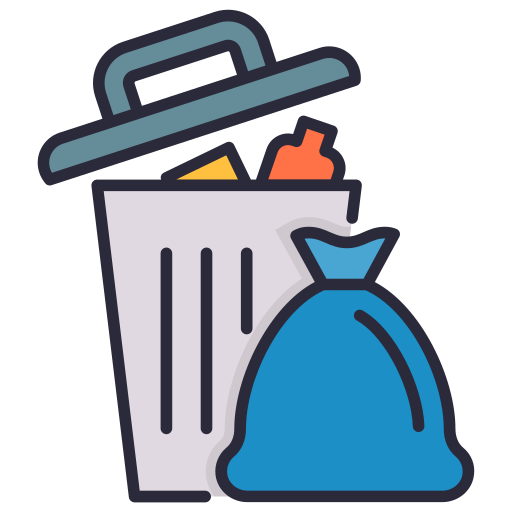 Dustbin Generic Outline Color icon