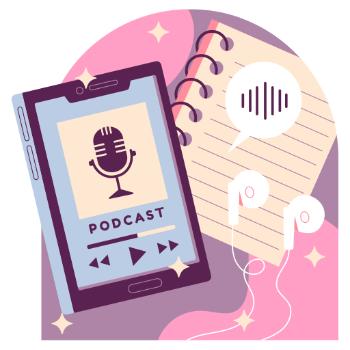 pódcast gratis sticker