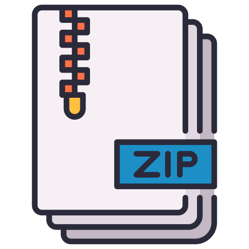 archivo zip icono gratis