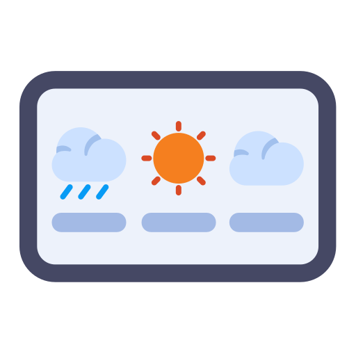 Weather news - free icon