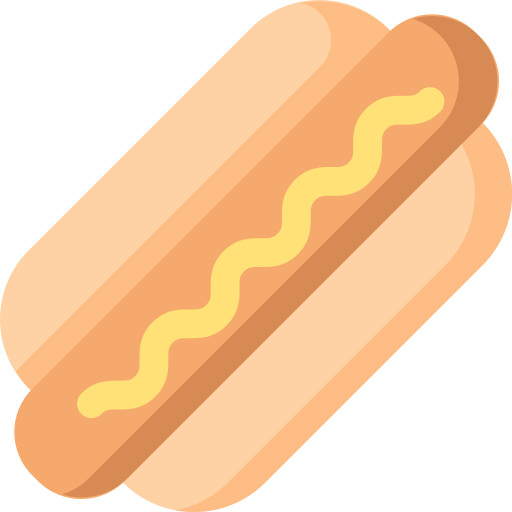 hot dog icono gratis