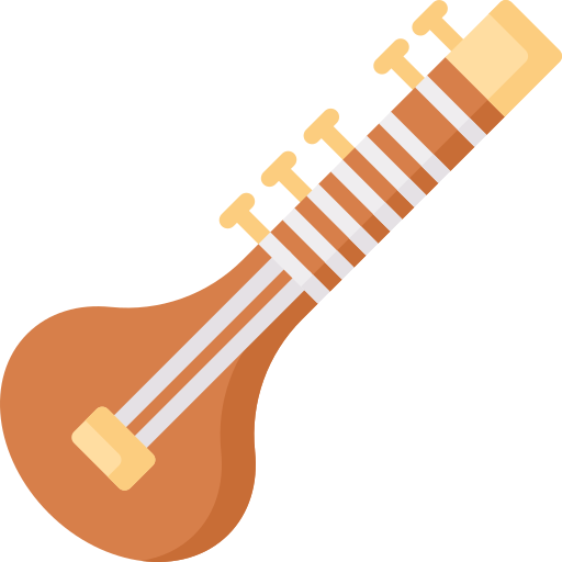 sitar icono gratis