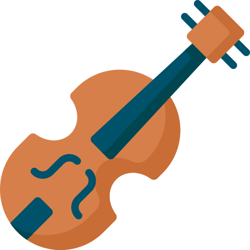 violín icono gratis