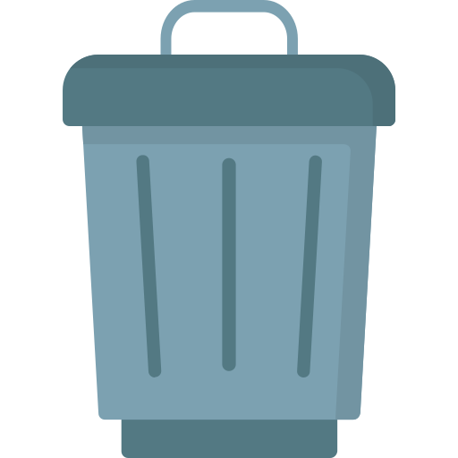 Trash Generic Flat icon