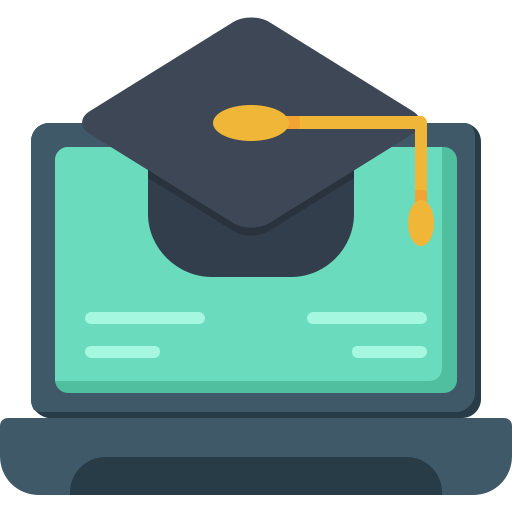 Online learning Generic Flat icon