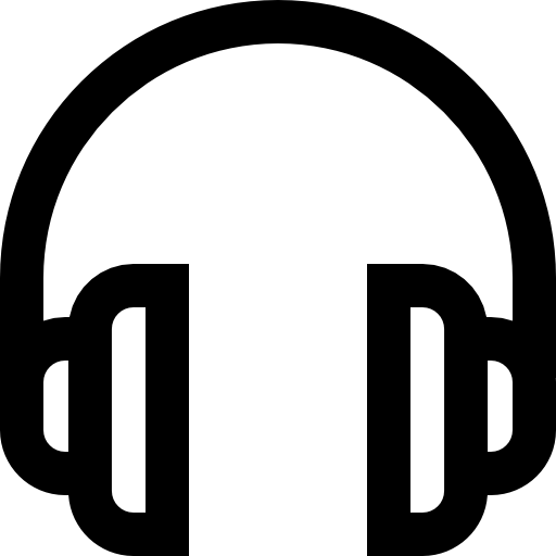 casque audio Icône gratuit