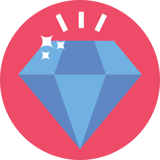 diamant Icône gratuit diamant Icône gratuit