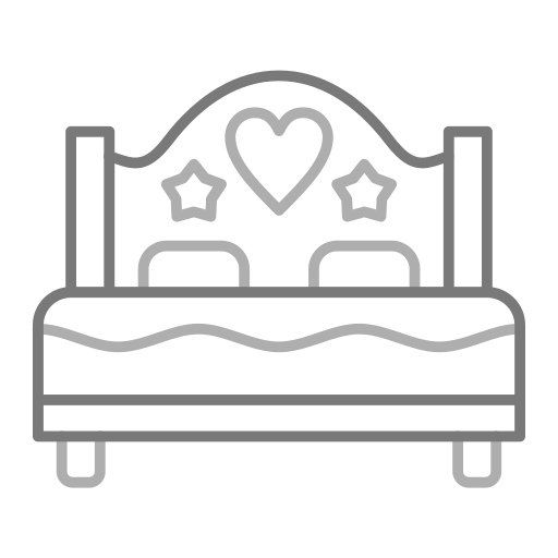 cama matrimonial icono gratis