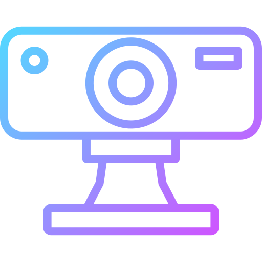 cámara web icono gratis