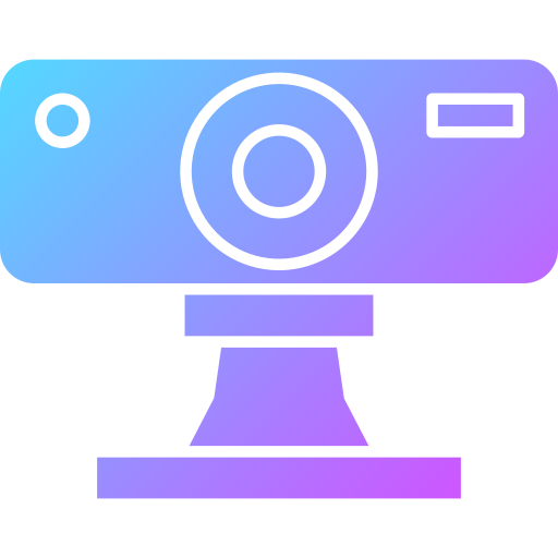cámara web icono gratis