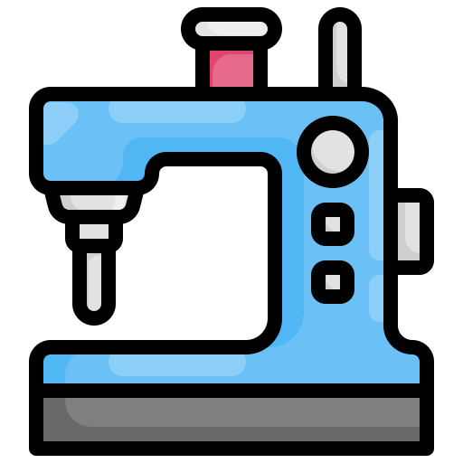 máquina de coser icono gratis