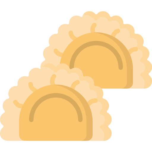 Dumpling icon Special Flat