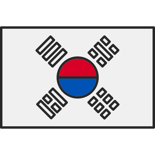 corea del sur icono gratis