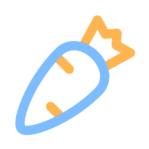 Морковь бесплатно иконка