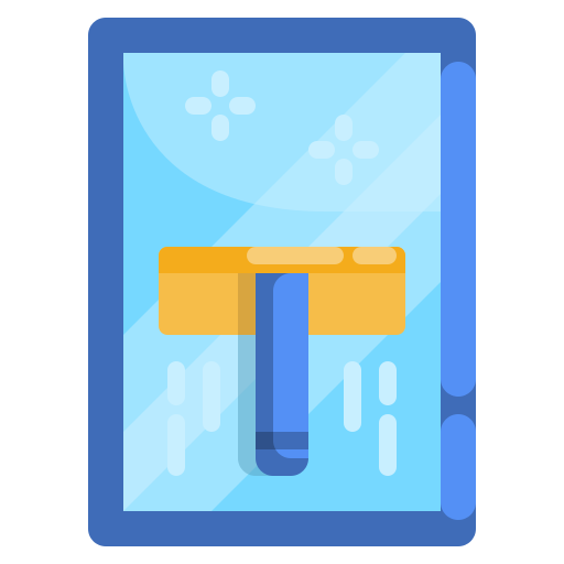 limpiador de vidrio icono gratis