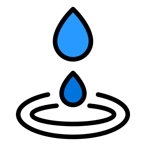 Water Generic Outline Color Icon