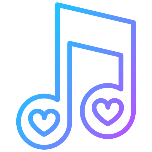 Music Generic Gradient icon