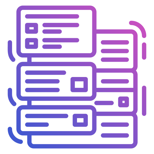 almacenamiento de base de datos icono gratis