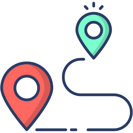 Route - Free maps and location icons