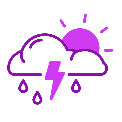 lluvioso icono gratis