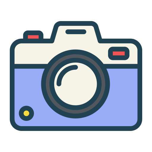 Camera Generic Outline Color icon