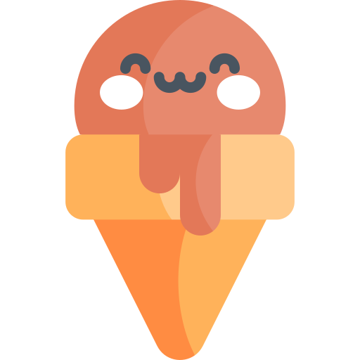 cucurucho de helado icono gratis