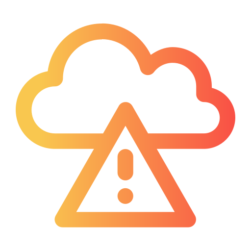 Weather alert Generic Gradient icon