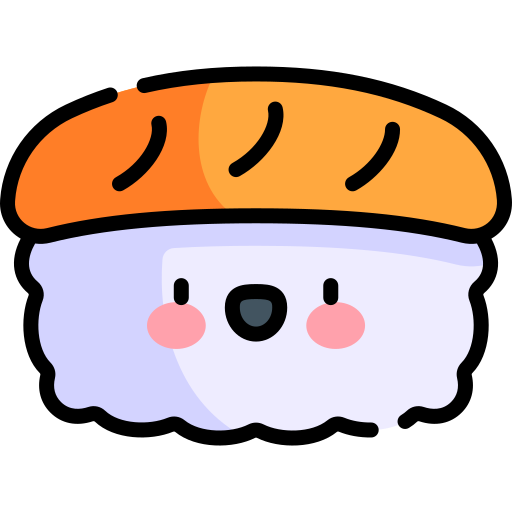 Nigiri Kawaii Lineal color icon