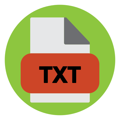 archivo de texto icono gratis