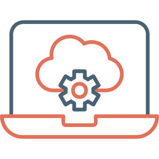 computación en la nube icono gratis