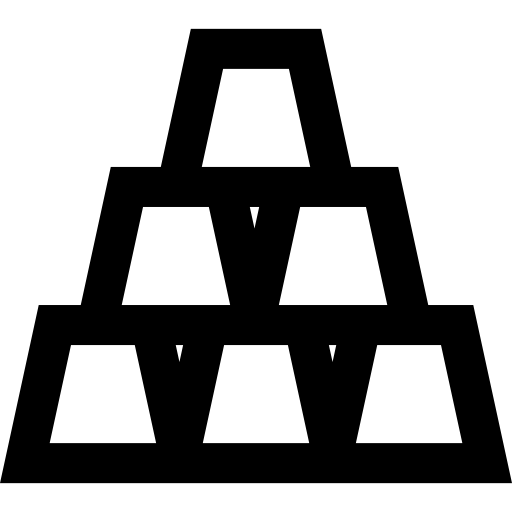 lingote de oro icono gratis