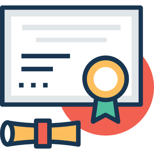 certificat Icône gratuit