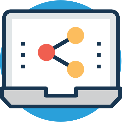 medios de comunicación icono gratis