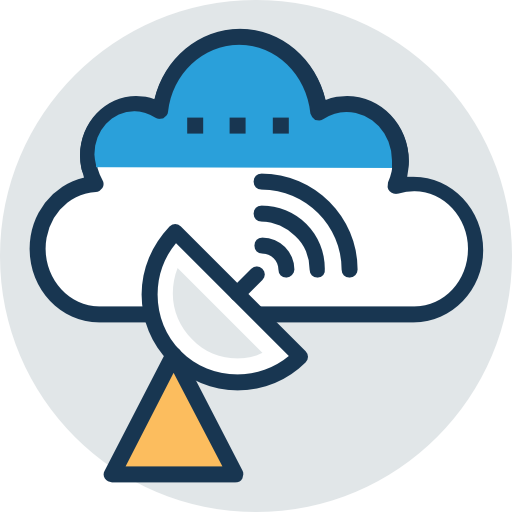 satélite icono gratis