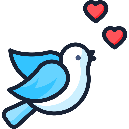 Bird Generic Outline Color icon