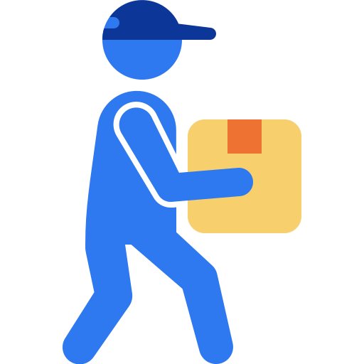 Delivery man Generic Flat icon