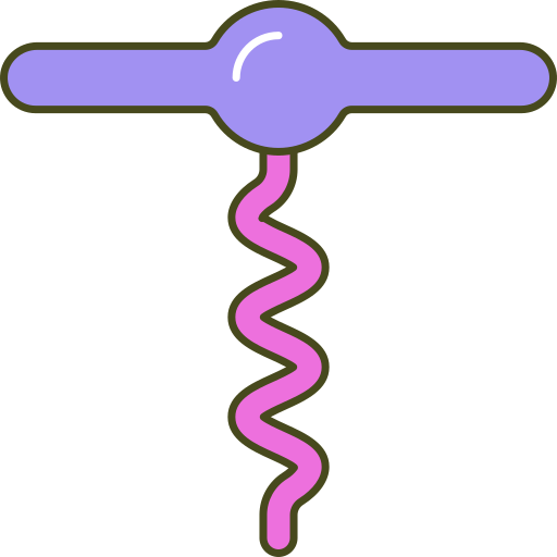 Corkscrew free icon