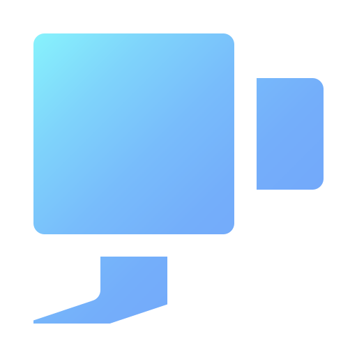 circuito cerrado de televisión icono gratis