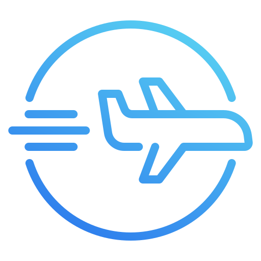 비행기 무료 아이콘