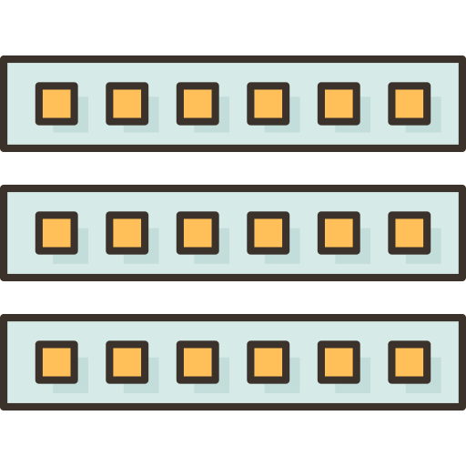 Led strip free icon Led strip free icon