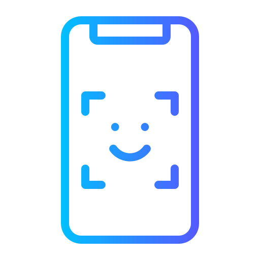 identificación de la cara icono gratis