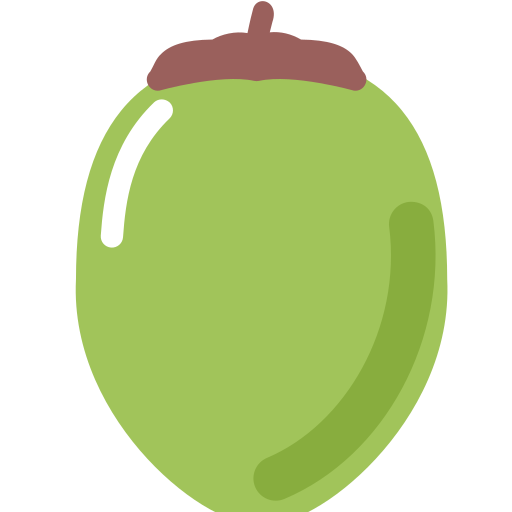 Coconut free icon Coconut free icon